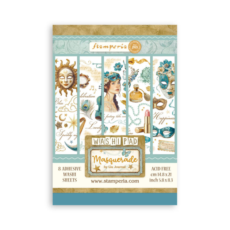 full_SBW15_1 STAMPERIA ART OF TRAVELLING WASHI PAD 8 ΦΎΛΛΑ A5 -SBW15 - Εικόνα 1