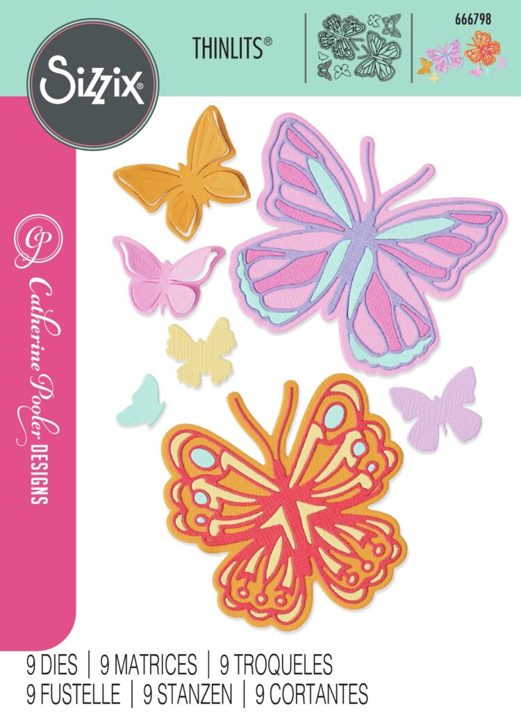 ΜΉΤΡΕΣ ΚΟΠΉΣ SIZZIX THINLITS - SPRING WINGS - Εικόνα 4