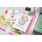 SIZZIX THINLITS CUT PUNCHES - ΣΗΜΕΙΏΣΕΙΣ ΑΓΆΠΗΣ - Εικόνα 2