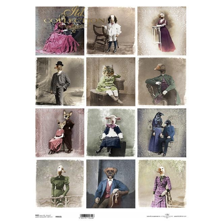 R0662L ITD COLLECTION DECOUPAGE ΡΙΖΌΧΑΡΤΟ A3 - R0662L - Εικόνα 1