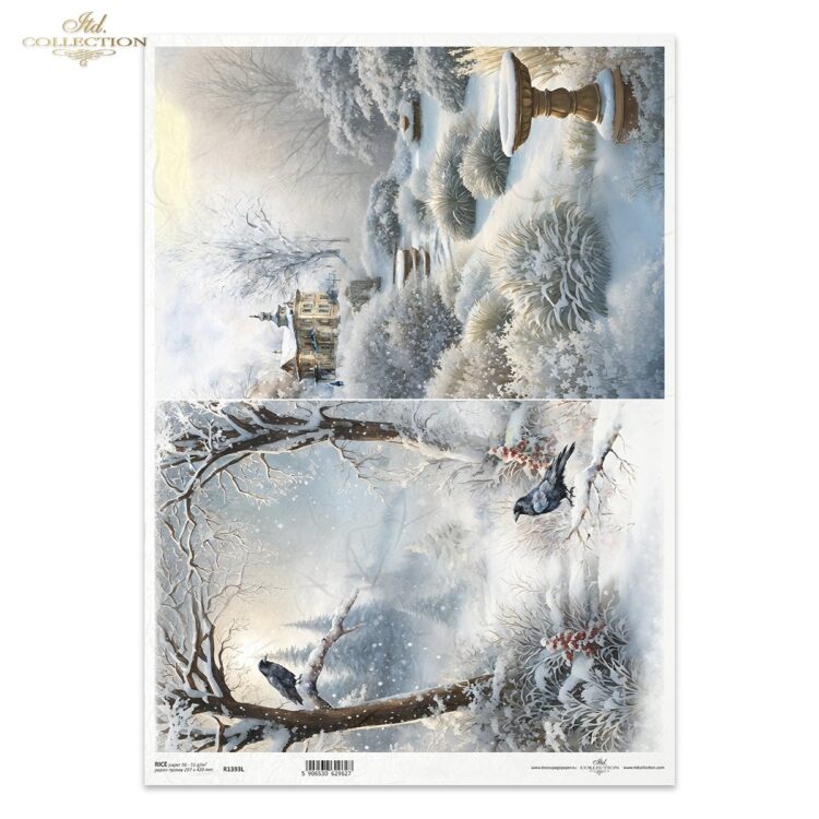R1393L ITD COLLECTION DECOUPAGE ΡΙΖΌΧΑΡΤΟ A3 - R1393L - Εικόνα 1