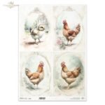 ITD COLLECTION DECOUPAGE ΡΙΖΌΧΑΡΤΟ A3 - R1402L