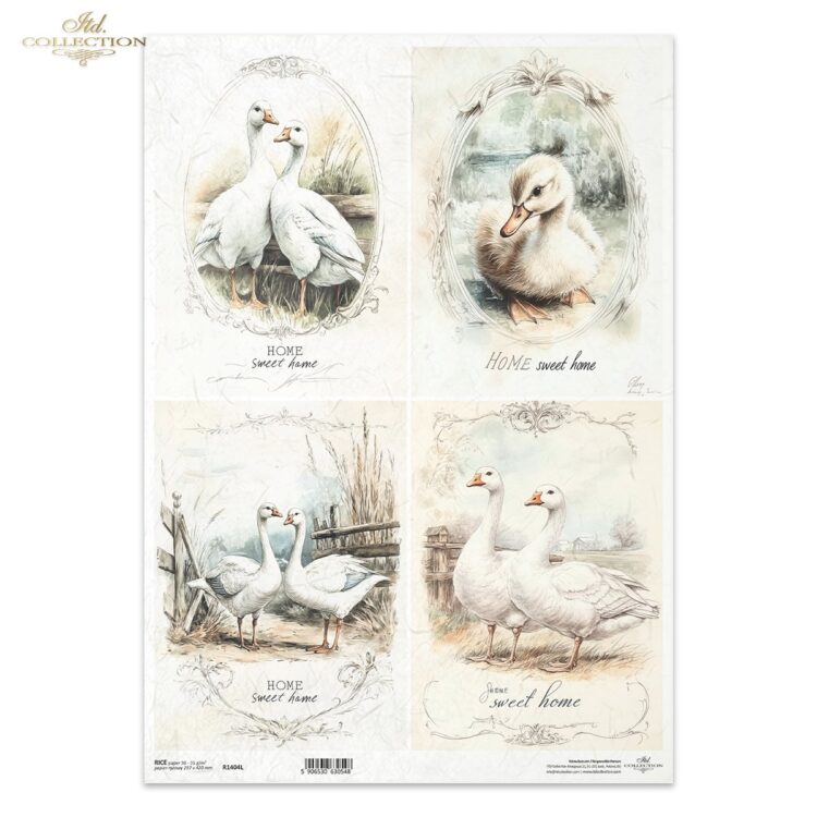 ITD COLLECTION DECOUPAGE ΡΙΖΌΧΑΡΤΟ A3 - R1404L - Εικόνα 1