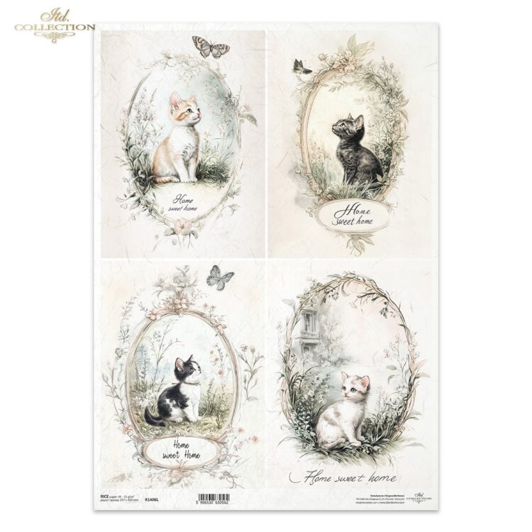 ITD COLLECTION DECOUPAGE ΡΙΖΌΧΑΡΤΟ A3 - R1406L - Εικόνα 1