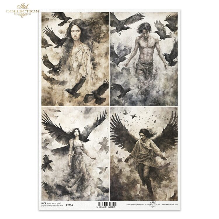 R2536 ITD COLLECTION DECOUPAGE ΡΙΖΌΧΑΡΤΟ A4 - R2536 - Εικόνα 1