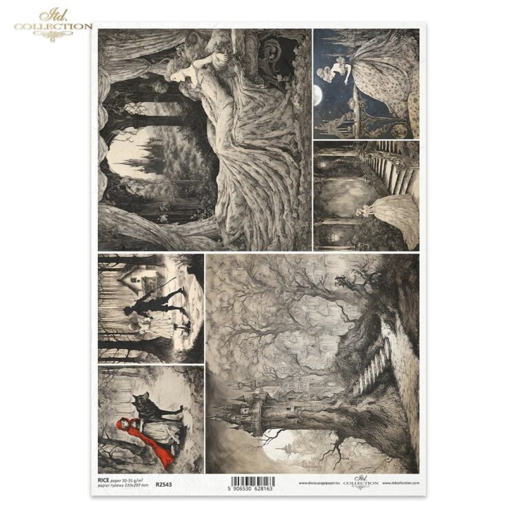 R2543 ITD COLLECTION DECOUPAGE ΡΙΖΌΧΑΡΤΟ A4 - R2543 - Εικόνα 1
