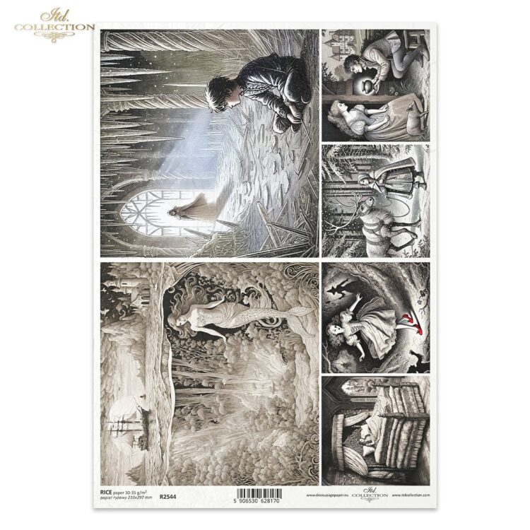 R2544 ITD COLLECTION DECOUPAGE ΡΙΖΌΧΑΡΤΟ A4 - R2544 - Εικόνα 1