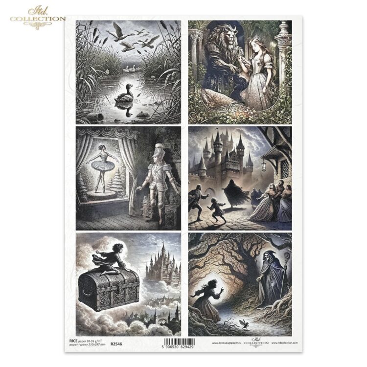 R2546 ITD COLLECTION DECOUPAGE ΡΙΖΌΧΑΡΤΟ A4 - R2546 - Εικόνα 1