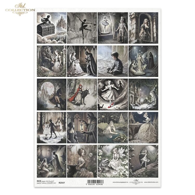 R2547 ITD COLLECTION DECOUPAGE ΡΙΖΌΧΑΡΤΟ A4 - R2547 - Εικόνα 1