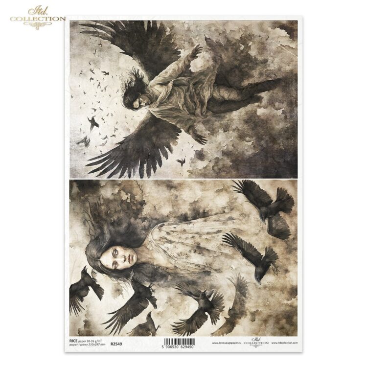 R2549 ITD COLLECTION DECOUPAGE ΡΙΖΌΧΑΡΤΟ A4 - R2549 - Εικόνα 1