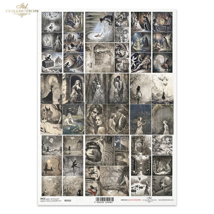 R2552 ITD COLLECTION DECOUPAGE ΡΙΖΌΧΑΡΤΟ A4 - R2552 - Εικόνα 1