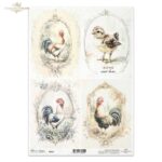 ITD COLLECTION DECOUPAGE ΡΙΖΌΧΑΡΤΟ A4 - R2562