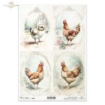 ITD COLLECTION DECOUPAGE ΡΙΖΌΧΑΡΤΟ A4 - R2563