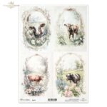 ITD COLLECTION DECOUPAGE ΡΙΖΌΧΑΡΤΟ A4 - R2570