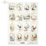 ITD COLLECTION DECOUPAGE ΡΙΖΌΧΑΡΤΟ A4 - R2574