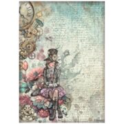 STAMPERIA MASTER OF MAGIC DECOUPAGE ΧΑΡΤΙ A4-DFSA41009