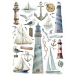 STAMPERIA LIGHTHOUSE DECOUPAGE ΡΙΖΌΧΑΡΤΟ A4-DFSA4997