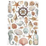 STAMPERIA SHELLS DECOUPAGE ΡΙΖΌΧΑΡΤΟ A4-DFSA4998