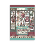 STAMPERIA MASTER OF MAGIC WASHI PAD 8 ΦΎΛΛΑ A5 -SBW16