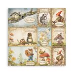 ΜΠΛΟΚ ΧΑΡΤΙΟΥ STAMPERIA HIDDEN GROVE 20,3/20,3 CM-SBBS124 - Εικόνα 16