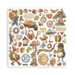 ΜΠΛΟΚ ΧΑΡΤΙΟΥ STAMPERIA HIDDEN GROVE 20,3/20,3 CM-SBBS124 - Εικόνα 14
