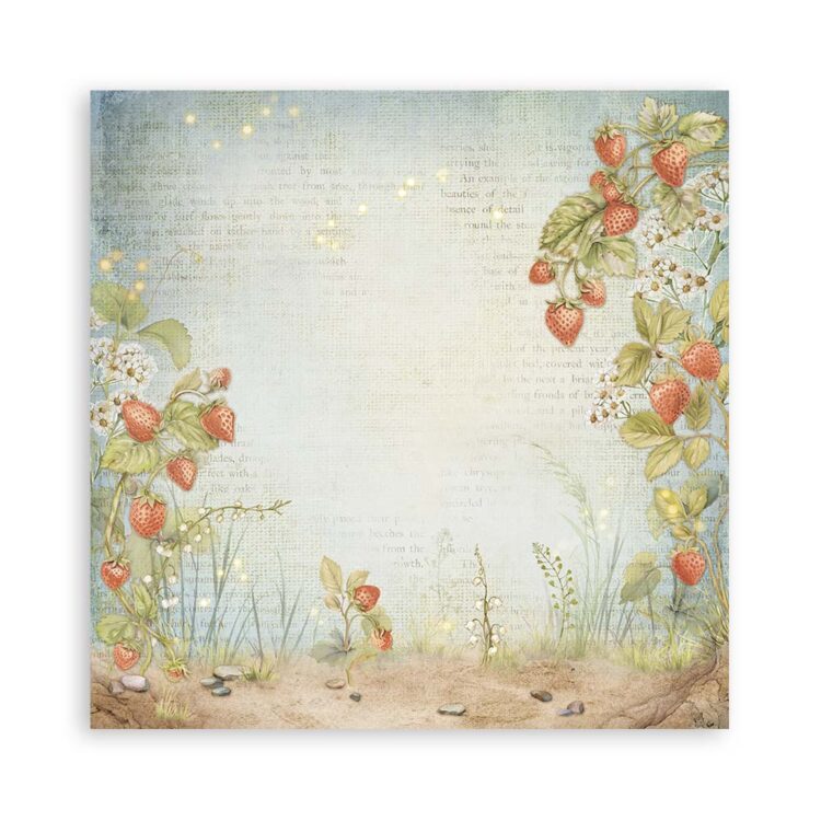 ΜΠΛΟΚ ΧΑΡΤΙΟΥ STAMPERIA HIDDEN GROVE 20,3/20,3 CM-SBBS124 - Εικόνα 8