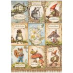 STAMPERIA ΚΡΥΦΌ ΆΛΣΟΣ DECOUPAGE ΧΑΡΤΊ A4-DFSA41015