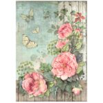 STAMPERIA HOUSE OF ROSES DECOUPAGE ΧΑΡΤΙ A4-DFSA41018