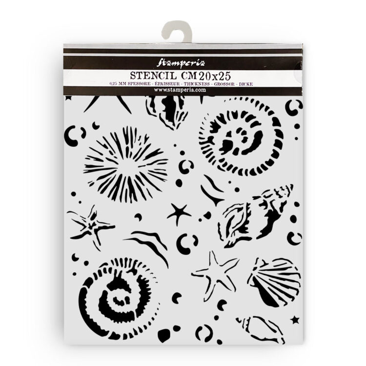 STAMPERIA SILENT SEA PATTERN 20 X 25 CM - KSTD178 - Εικόνα 2