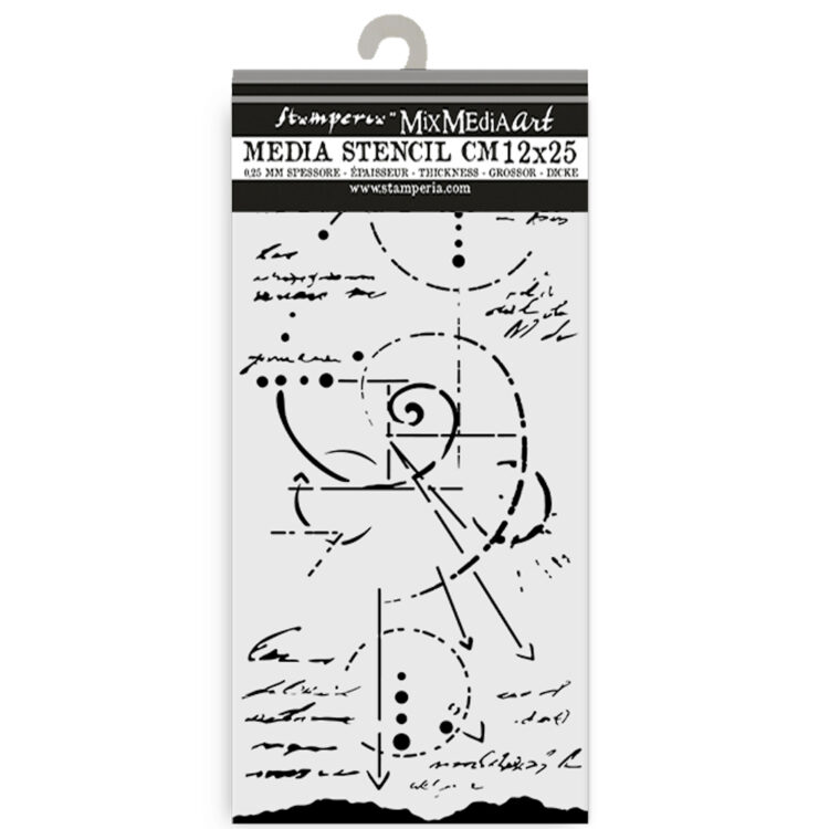 STAMPERIA SILENT SEA PATTERN 12 X 25 CM - KSTDL116 - Εικόνα 2