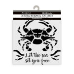 STAMPERIA SILENT SEA PATTERN 12 X 12 CM-KSTDS-37 - Εικόνα 2