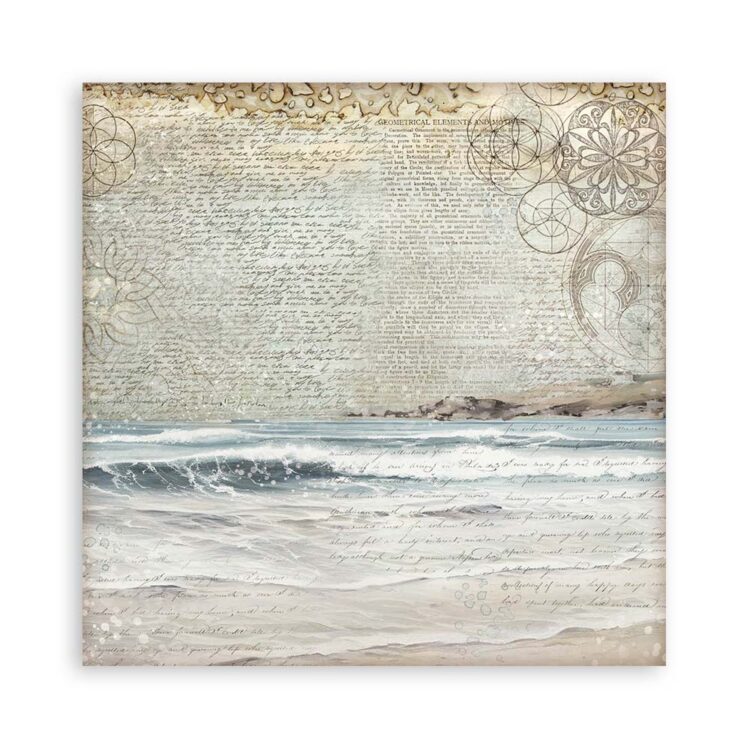 STAMPERIA SILENT ΜΠΛΟΚ ΧΑΡΤΙΟΥ ΘΑΛΑΣΣΑΣ 30.5/30.5CM-SBBL170 - Εικόνα 13