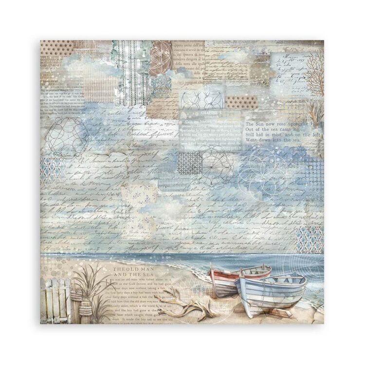 STAMPERIA SILENT ΜΠΛΟΚ ΧΑΡΤΙΟΥ ΘΑΛΑΣΣΑΣ 30.5/30.5CM-SBBL170 - Εικόνα 10