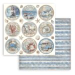 STAMPERIA SILENT ΜΠΛΟΚ ΧΑΡΤΙΟΥ ΘΑΛΑΣΣΑΣ 20.3/20.3 CM-SBBS125 - Εικόνα 33