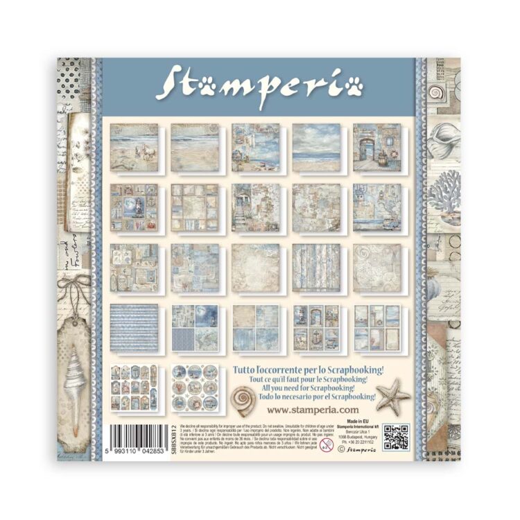 STAMPERIA SILENT SEA BLOCK 20,3/20,3 ΕΚ. -SBBSXB12 - Εικόνα 24