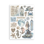 STAMPERIA SILENT SEA WASHI PAD 8 ΦΥΛΛΑ A5 -SBW19 - Εικόνα 8