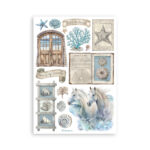 STAMPERIA SILENT SEA WASHI PAD 8 ΦΥΛΛΑ A5 -SBW19 - Εικόνα 4