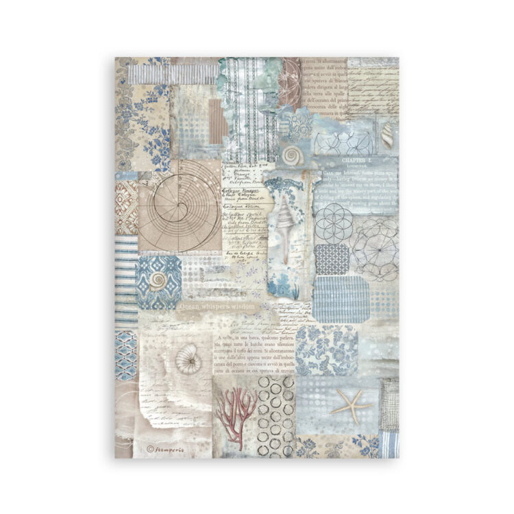 STAMPERIA SILENT SEA WASHI PAD 8 ΦΥΛΛΑ A5 -SBW19 - Εικόνα 2