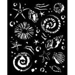 STAMPERIA SILENT SEA PATTERN 20 X 25 CM - KSTD178