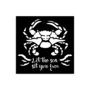 STAMPERIA SILENT SEA PATTERN 12 X 12 CM-KSTDS-37