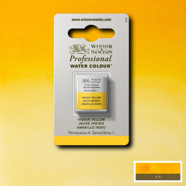 W&N ΒΑΦΉ ΑΚΟΥΑΡΈΛΑΣ PROFESSIONAL H/PAN - NDIAN RED - Εικόνα 1