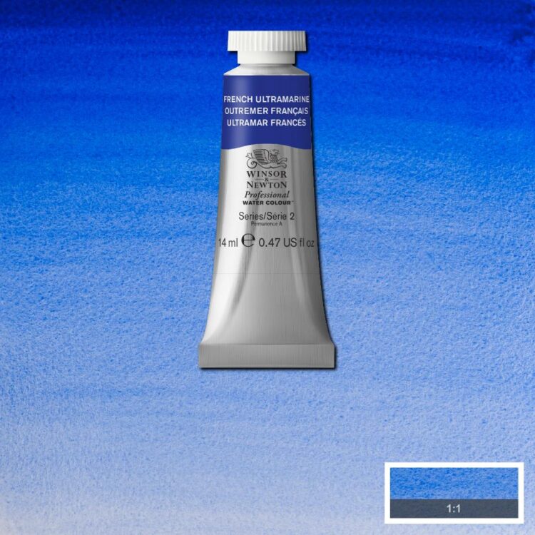 015263 W&N ΧΡΏΜΑ ΑΚΟΥΑΡΈΛΑΣ PROFESSIONAL 14 ML - ΓΑΛΛΙΚΌ ULTRAMARINE - Εικόνα 1