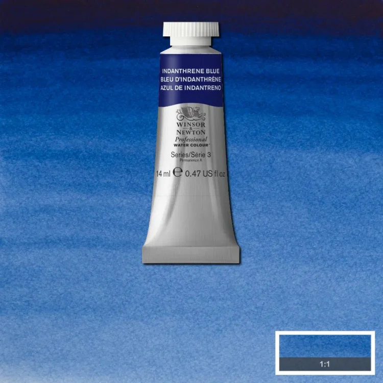 015321 W&N ΒΑΦΉ ΑΚΟΥΑΡΈΛΑΣ PROFESSIONAL 14 ML - INDANTHRENE BLUE - Εικόνα 1