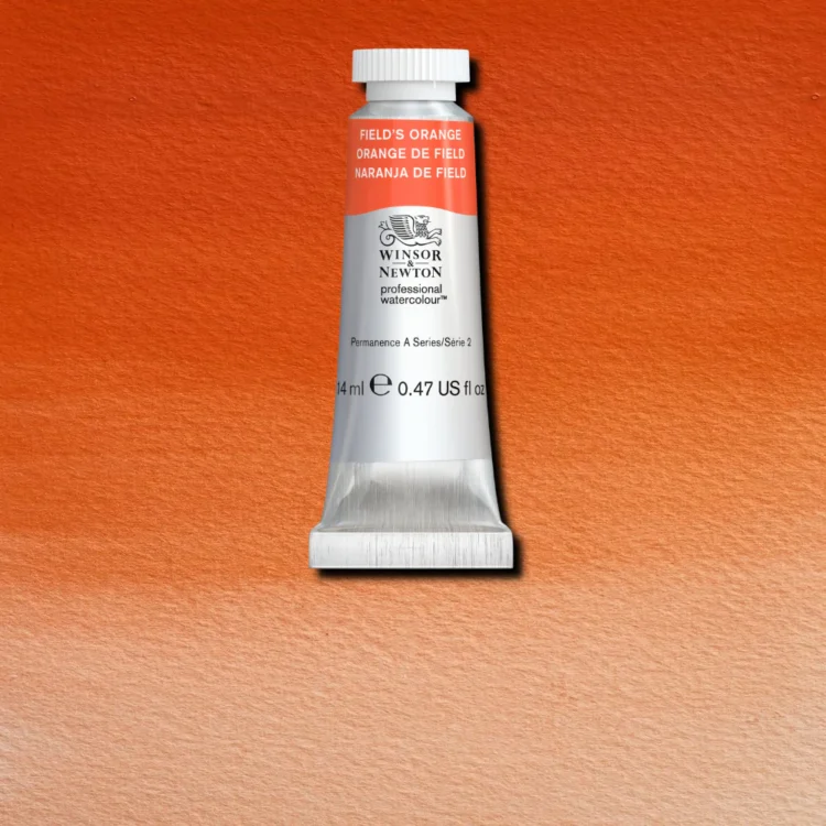 015418 W&N ΒΑΦΉ ΑΚΟΥΑΡΈΛΑΣ PROFESSIONAL 14 ML - FIELD'S ORANGE - Εικόνα 1