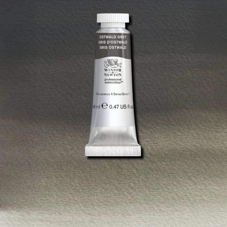 W&N ΒΑΦΉ ΑΚΟΥΑΡΈΛΑΣ PROFESSIONAL 14 ML - OSTWALD GREY - Εικόνα 1