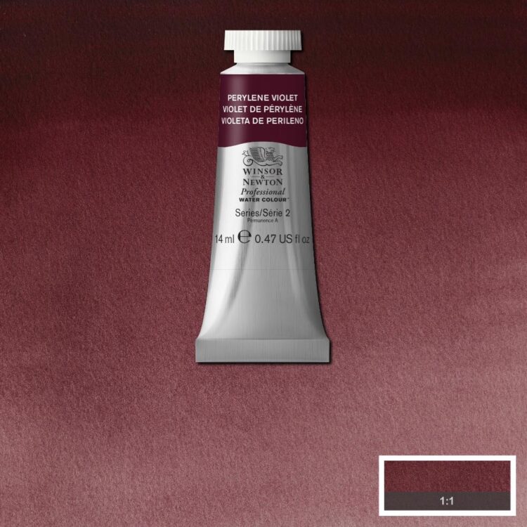 015470 W&N ΒΑΦΉ ΑΚΟΥΑΡΈΛΑΣ PROFESSIONAL 14 ML. - ΠΕΡΥΛΈΝΙΟ ΒΙΟΛΕΤΊ - Εικόνα 1