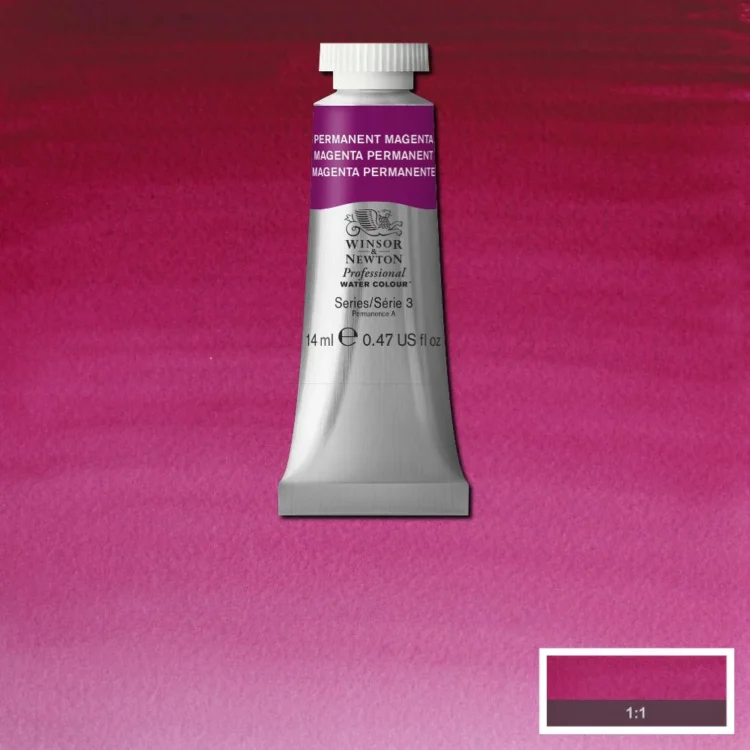 015489 W&N ΒΑΦΉ ΑΚΟΥΑΡΈΛΑΣ PROFESSIONAL 14 ML. - ΜΌΝΙΜΟ ΜΑΤΖΈΝΤΑ - Εικόνα 1