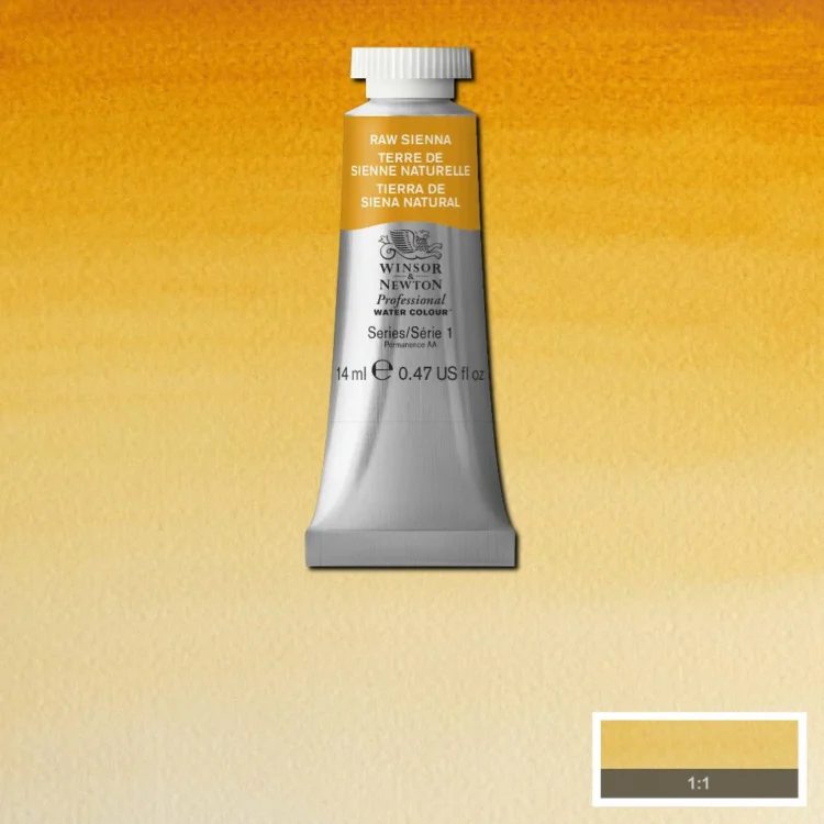 015552 W&N ΒΑΦΉ ΑΚΟΥΑΡΈΛΑΣ PROFESSIONAL 14 ML - RAW SIENNA - Εικόνα 1