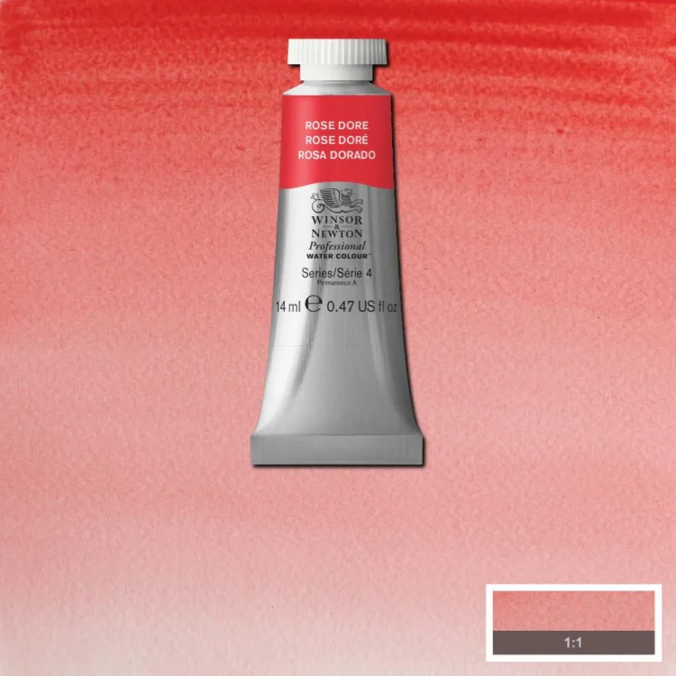 015576 W&N WATERCOLOR PAINT PROFESSIONAL 14 ML - ROSE DORE - Εικόνα 1