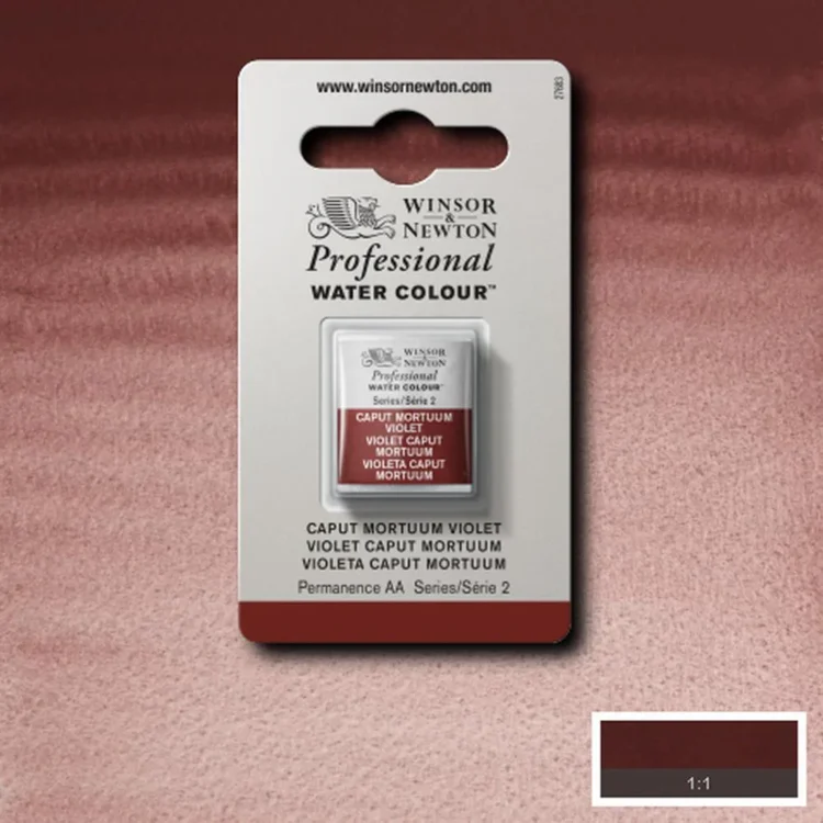 101125 W&N ΒΑΦΉ ΑΚΟΥΑΡΈΛΑΣ PROFESSIONAL H/PAN - CAPUT MORTUUM VIOLET - Εικόνα 1